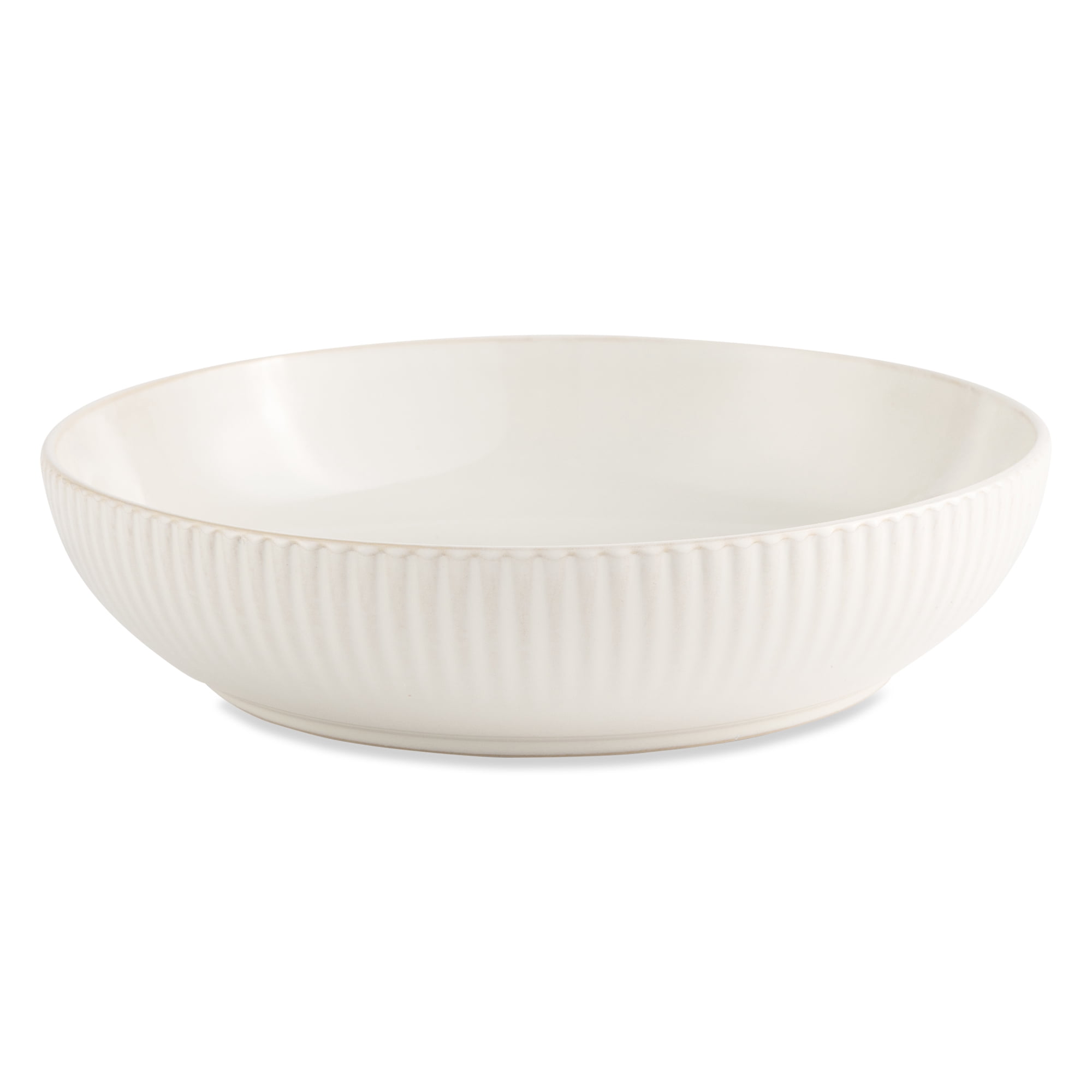 (2 pack) BETTER HOMES & GARDENS SAWYER DINNER BOWL CREAM