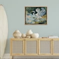 thumbnail image 2 of Stupell Industries Heron with Spread Wings Animals Painting Brown Floater Framed Canvas Art Print Wall Art, 25 x 31, 2 of 9