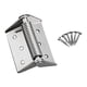 thumbnail image 1 of Bisagra de puerta con resorte de cierre automático Bisagra de cierrapuertas automática de fácil instalación con Plata, 1 of 9