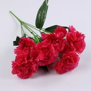 Mothers Day Mother'S Day Gift Carnations Artificial Flowers Real Home Office Wedding Decoration Arrangement Bouquet Decorative