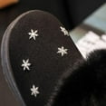 thumbnail image 4 of Eltusu Girls Snow Booties, Warm No Slip Windproof Comfy Winter Boots Shoes Black Size 12(Little Kids), 4 of 7