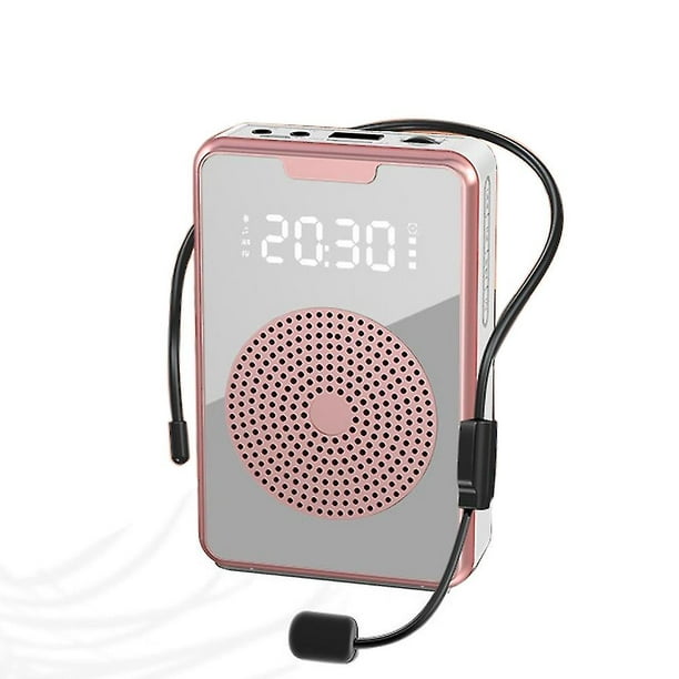 Amplificateur de voix portable pour les enseignants avec casque
