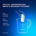 thumbnail image 2 of AQUAPHOR Ideal 7-Cup Water Filter Pitcher - White with 1 x B15 Filter - Fits in the Fridge Door - Reduces Limescale and Chlorine - Ideal for Seven Cups, 2 of 9