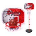 thumbnail image 1 of Juego de Soporte de Aro de Baloncesto Baoblaze Mini Soporte Altura de 21 a 59 Pulgadas con Pelota, 1 of 8