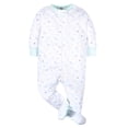 thumbnail image 3 of Pijama enterizo con pies Gerber Animals verde, 0 a 3 meses, paquete de 4, 3 of 5