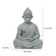 thumbnail image 3 of Escultura de explorador sabio: fusión de Buda mono iluminado y figura de moderna para espacios decorativos., 3 of 8