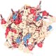 thumbnail image 1 of 100 Piezas de Botones de Madera Surtidos, Botones de Costura con Forma de Guitarra Vintage, Suministros de Ropa, para Costura, Scrapbooking, Manualidades, Fabricación de Tarjetas y Decoración Sailing Electrónica, 1 of 5