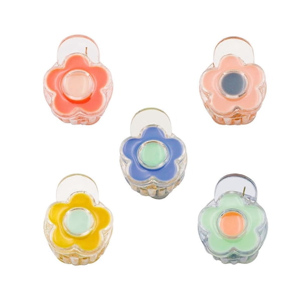 TODEROY Hair Claw Clips for Women and Girls Small Cute Hair Barrette Clamps for Hair Styling