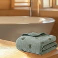 thumbnail image 6 of Summer Savings Clearance! Boovnll Bath Towels, 28x55" Super Soft & Highly Absorbent Solid Color Velvet Towels, Quickly Dry Microfiber for Bathroom, Hotel, Pool, Gym, Spa, Beach, Towels for Bathroom, 6 of 6