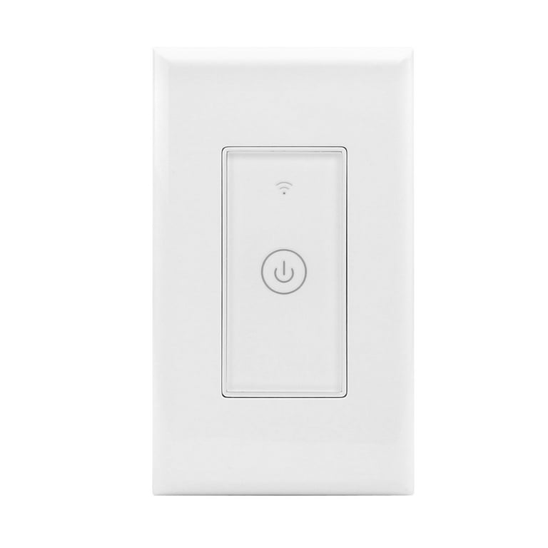 WiFi Smart Wall Light Switch Socket Outlet Combo for  Alexa Google  Home