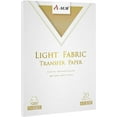 thumbnail image 3 of A-SUB Sublimation Paper 8.5x11 inch 125g 110 Sheets + Light Cotton Heat Transfer Paper for Inkjet Printers 20 Sheets, 3 of 11