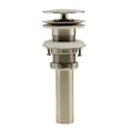 thumbnail image 4 of ALFI Brand AB5009-BSS Acier Inoxydable Brossé Pop Up Drain pour Évier withoot Overflow, 4 of 5