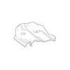 Genuine OE Mercedes-Benz Heat Shield - 246-466-07-38