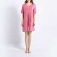 thumbnail image 2 of Kadahis Womens Nightgown, Womens Round Neck Loungewear Sleep Dress Casual Loose Caftan Modal Long Night Shirt, 2 of 5