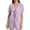 Purple, variant on ibiyuan 2 Piece Short Sets For Women Women's Fashion Striped Shorts Set Casual Summer Outfit with Elastic and Drawstring Waist Stylish Comfortable Two Piece