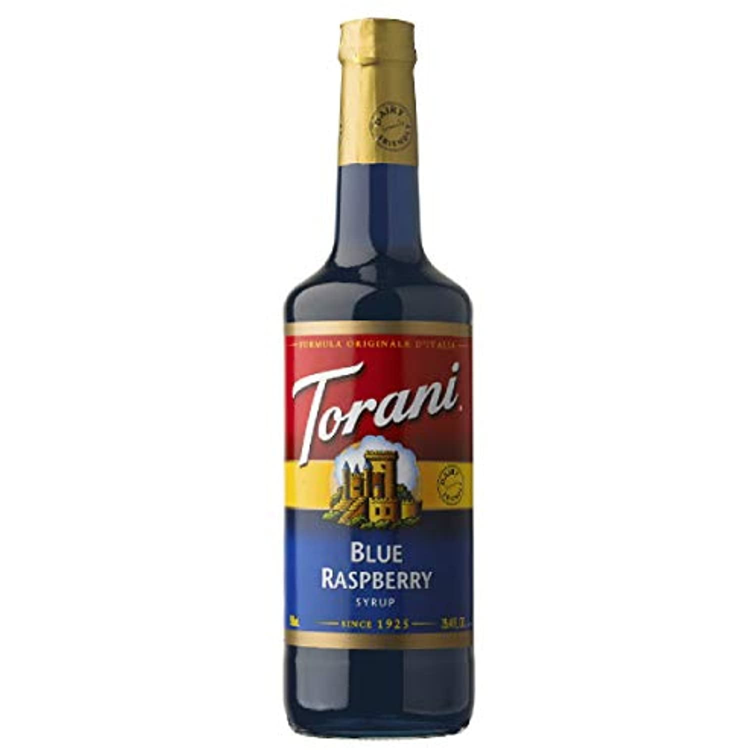 Torani Blue Raspberry Syrup, 25.4 Fluid Ounce Bottle