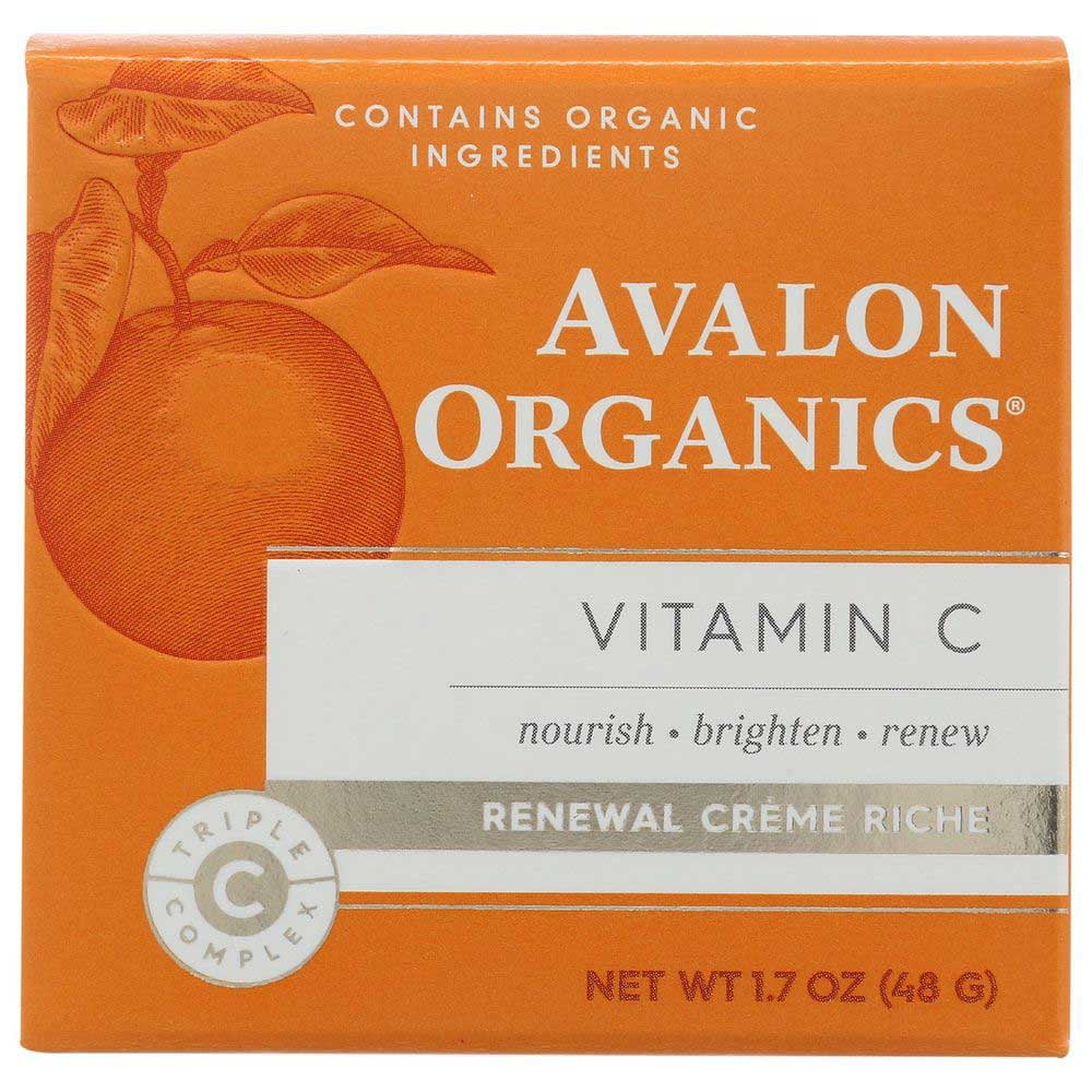 Avalon Organics Vitamin C Renewal Creme Riche for Face, 1.7 Ounce 1