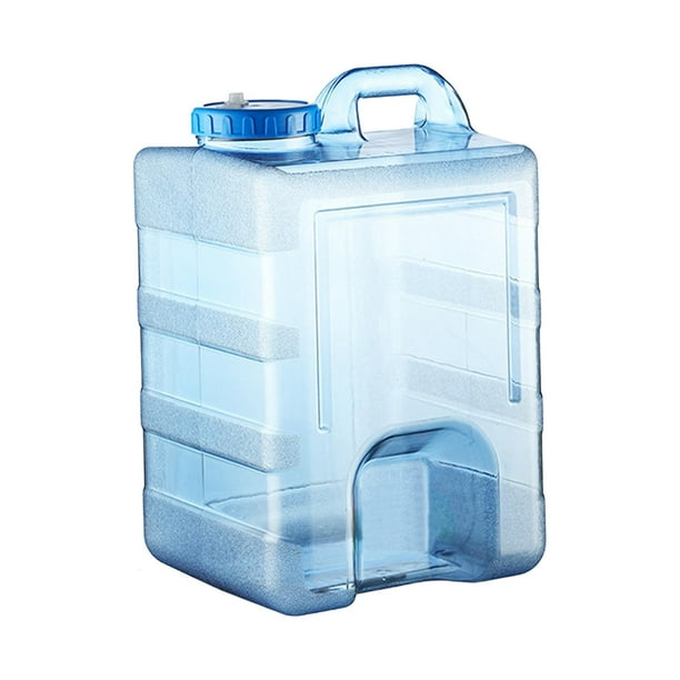 Contenedor de agua para acampar Botella de agua Botella de agua potable vacía Botella de agua de gran capacidad 24L