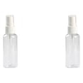 thumbnail image 1 of QualitChoice Bouteille de Parfum en Plastique Transparent Portable 80ml Vide Petite Pulvérisation Transparente 60ml 2Ensemble, 1 of 6