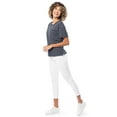 thumbnail image 6 of Time and Tru Women's Short Sleeve Boyfriend T-Shirt, 6 of 8