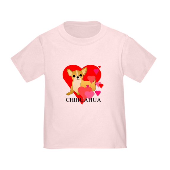 CafePress - Chihuahua Toddler T Shirt - Cute Toddler T-Shirt, 100% Cotton