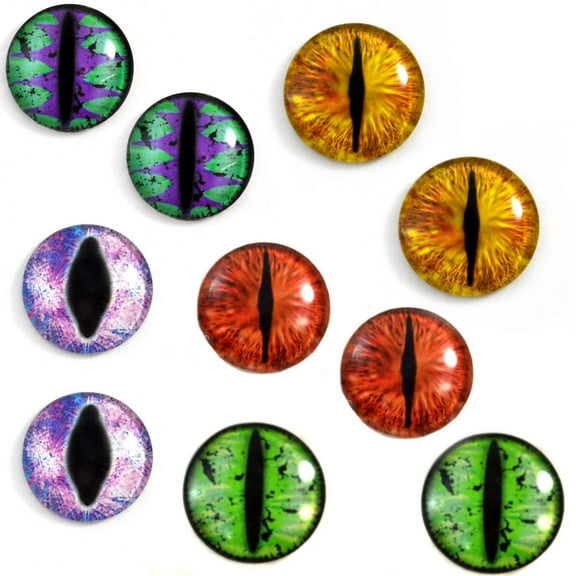Dragon Glass Eyes Bundle - 5 Pairs