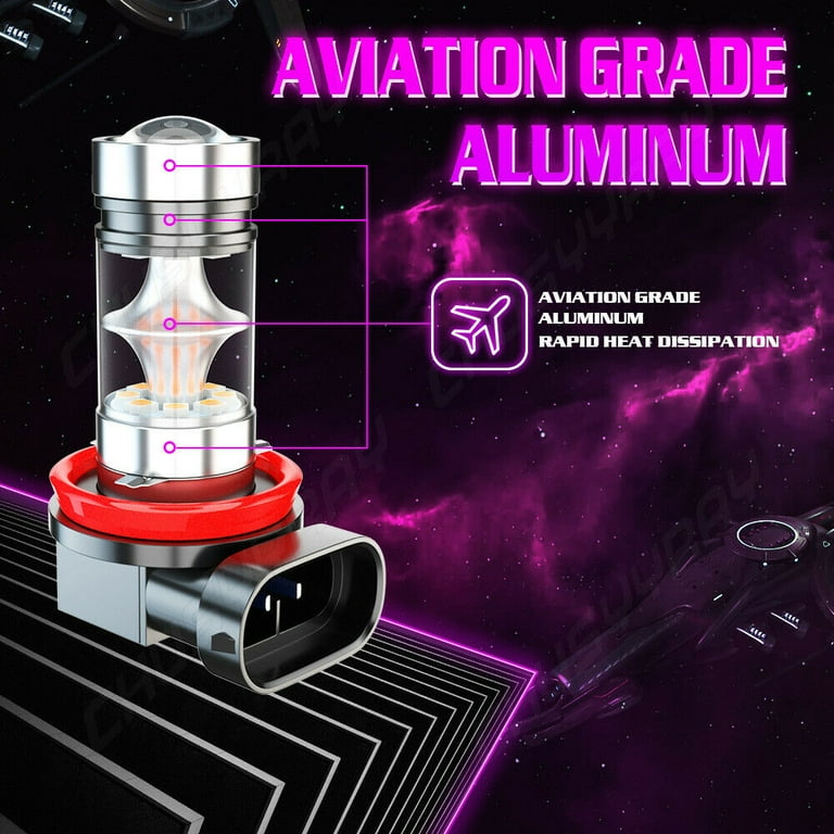 LED H8 H11 H16 シリーズ9 パープルピンク　超爆光　サマーセール LED H8 H11 H16 シリーズ9 パープルピンク 超爆光 サマーセール - メルカリ