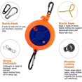 thumbnail image 4 of Retractable Camping Clothesline, Adjustable Travel Laundry Rope, Heavy Duty, 4 of 5