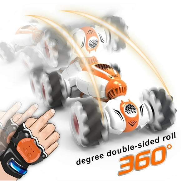 Big Savings! Mini RC Stunt Car Remote Control Watch Gesture Sensor Toy RC Drift Car Sales Today Clearance!