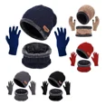 thumbnail image 1 of 4p Unisex Guantes Para Frio Y Gorros Tejidos Y Gorro Bufanda, 1 of 8