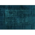 thumbnail image 1 of Ahgly Company Machine Washable Indoor Rectangle Persian Turquoise Blue Bohemian Area Rugs, 8' x 10', 1 of 4