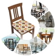 thumbnail image 7 of Cauagu Holiday Thanksgiving Turkey Apple Family Dinner for Dining Chair Seat Covers,Slipcovers Kitchen Chair Covers Upholstered Chair Seat Cushion Cover Chair Seat Protector-Two Pieces, 7 of 7