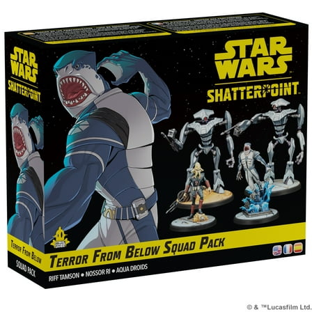 Star Wars: Shatterpoint - Terror from Below Squad Pack for Ages 14 , from Asmodee
