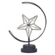 thumbnail image 4 of Lámpara de estrella con diseño de hierro enrollado con hilo de algodón y decoración romántica para mesita de noche con luz LED USB, 4 of 8