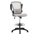 thumbnail image 4 of Serena Mesh Chair-Base Color:Black,Color:Light Gray, 4 of 10