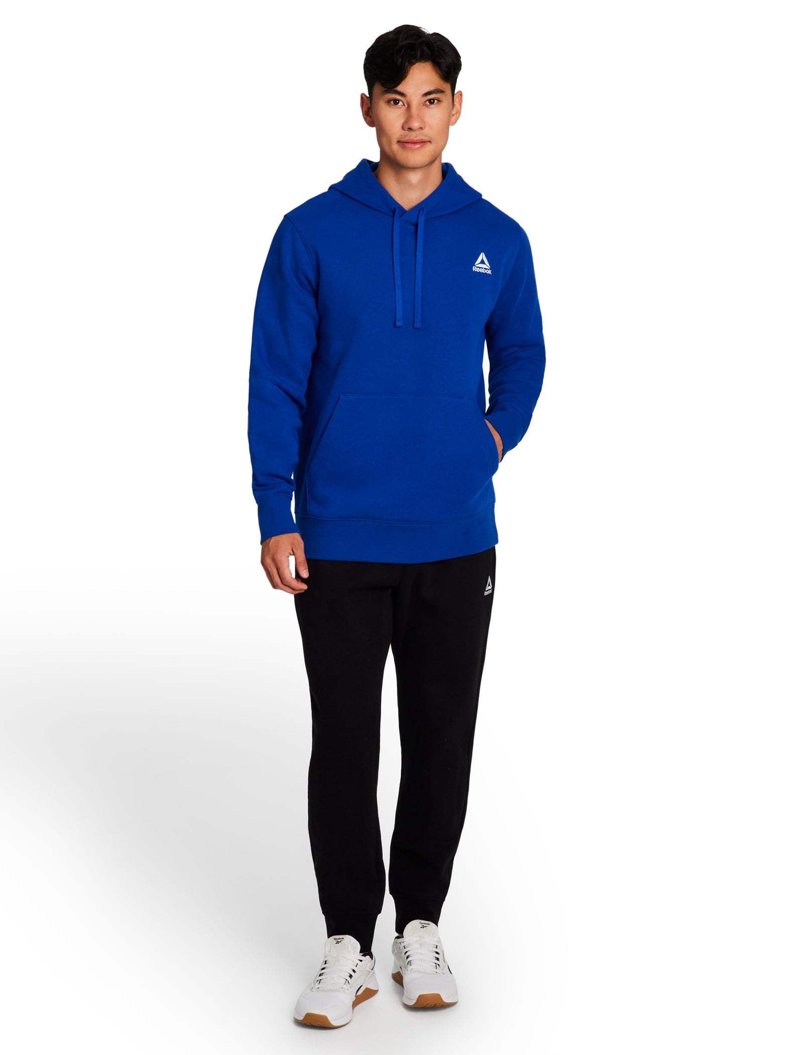 Reebok Men's and Big Men's Game Day Fleece Left Chest Hoodie, Sizes XS-5XL
