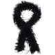 thumbnail image 1 of Tira de tela de piel de oveja de 78,74 pulgadas, color negro, peluda y afelpada, precortada, suave, artificial, rollo de cinta peluda, adorno para coser., 1 of 9