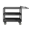 thumbnail image 2 of Durham OPC-2436-3-95 14 Gauge Steel Order Picking Cart with 3 Shelves - 36 in., 2 of 2