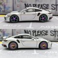 thumbnail image 4 of 1/64 Wheels and Tires,Chameleon Color for Upgrade Mainline Diecast Model Cars，Rael Rider Series,One Pack has 6 sets,Three styles and 2 sets Each style.(Chameleon wheels), 4 of 7