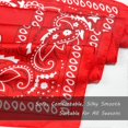 thumbnail image 2 of Pañuelo de seda ZHAOCHENG Estampado de Cachemira Cuadrado, 2 of 5