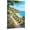 Frame-style, variant on Vibrant Coastal Village Canvas Wall Art Print Mediterranean Landscape Beach Scene with Colorful Flowers Summer Seascape Painting for Living Room Bedroom Home Decor