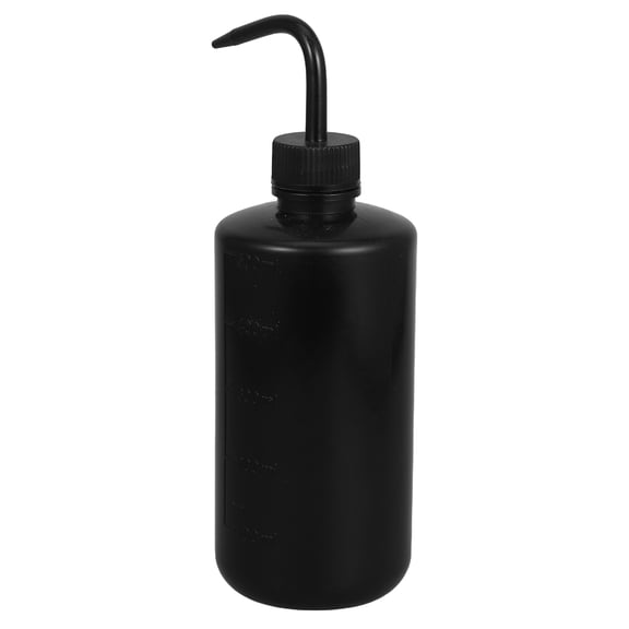 Hemobllo 2-Pack Plastic Squeeze Bottles with Flexible Curved Nozzles for Accurate Plant Watering and Garden Irrigation