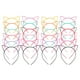 thumbnail image 1 of 24 piezas de orejas de gato diademas lindas aros de cabello cabello de plástico para usar accesorios diariamente, 1 of 5