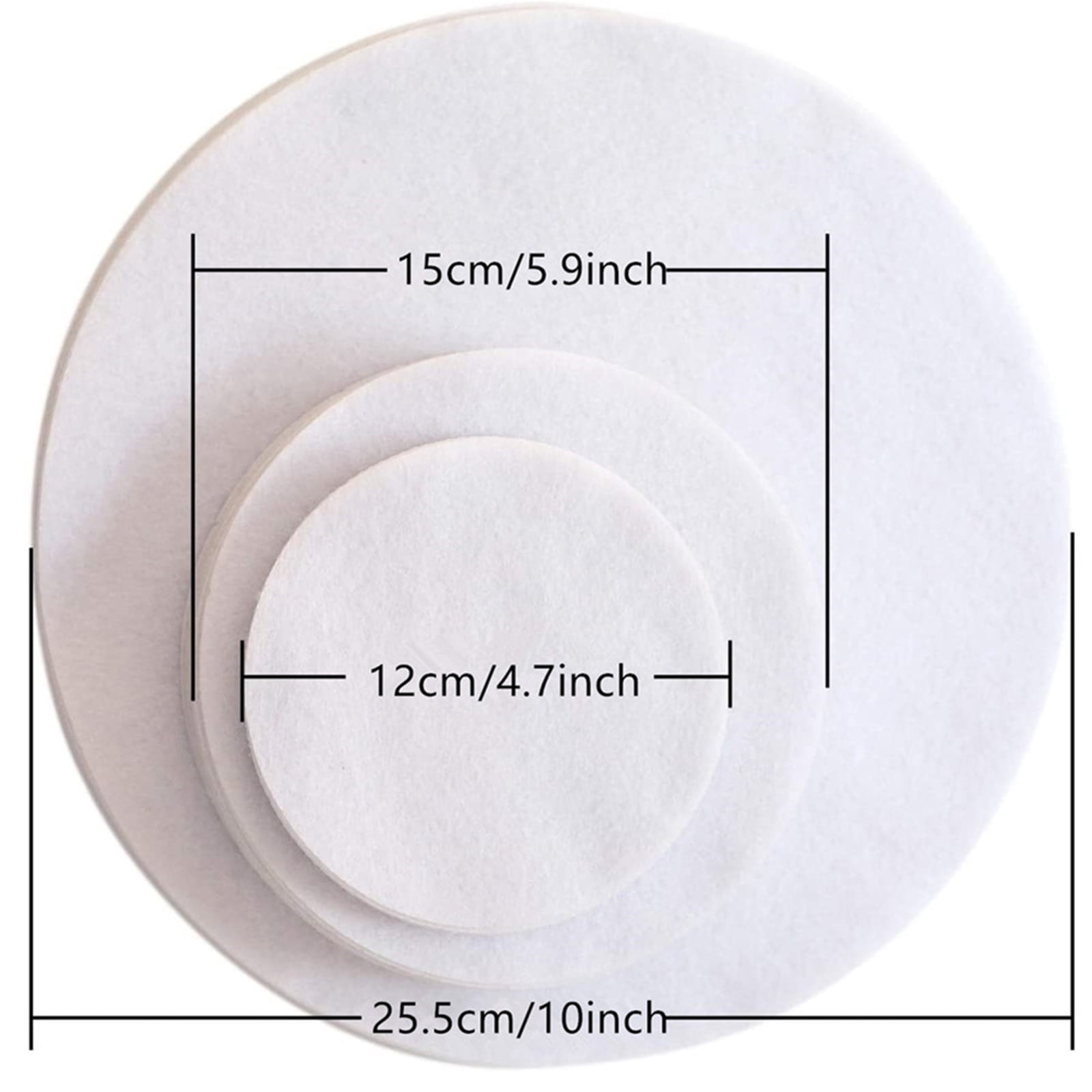 26 Séparateurs D'Assiettes En Feutre - Protection Contre Les Rayures - Gris - Pour Vaisselle Et Porcelaine