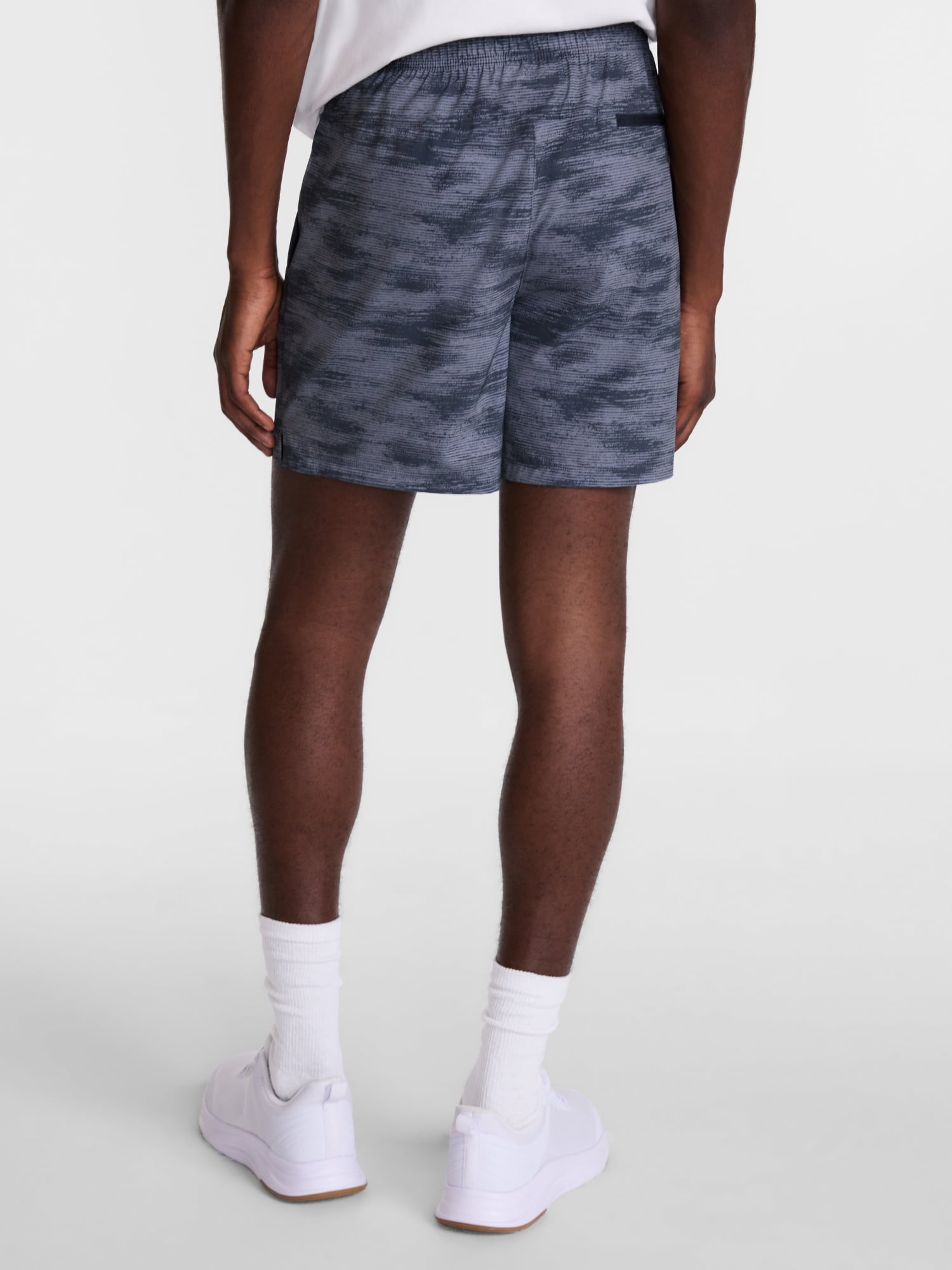 Athletic Works Men's and Big Men's Woven Running Shorts, 6" Inseams, Sizes XS-5XB