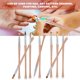 thumbnail image 5 of 10pcs Cepillo profesional para u?as Nail Art Gel UV Pintura Acrílico Pinceles para u?as Cepillos de rayas para trazos cortos, Detalles, Mezclas, Líneas alargadas Ecomeon no, 5 of 6