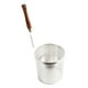 thumbnail image 4 of Colador de fideos, colador de bolas de , mango de madera, herramienta de cocina, colador de alimentos, cesta para freír, para cocina, barbacoa, 18 cm, 4 of 8