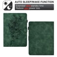 thumbnail image 3 of for Universal 9.5-10.5 Inch tablet, Premium Luxury PU Leather Cover Folio with Dual Stand Case with Stylus Slot & Card Slots for iPad/Samsung/Kindle/Huawei/Lenovo/Android 9.7 9.6 10.1 10.5", Green, 3 of 5