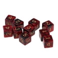 thumbnail image 2 of 20 Piezas Juego de Dados de 6 Caras Colores Translúcidos Herramientas para Enseñanza de Matemáticas Macarena Dados de 6 caras de 16 mm, 2 of 8