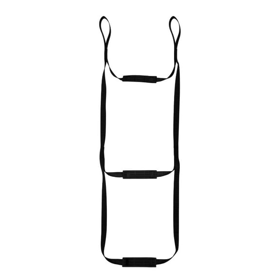 Luwecf Tree Climbing Marine Rope Ladder Nylon Webbing for Outdoor Activities Sturdy 3 Steps